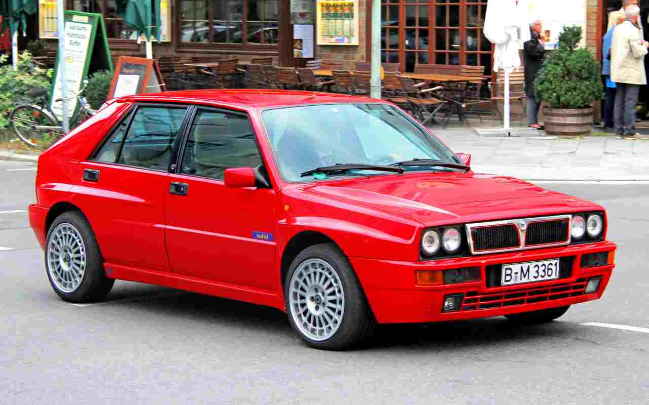 Is a restyling Lancia Delta HF Integrale coming?  It’s a beast