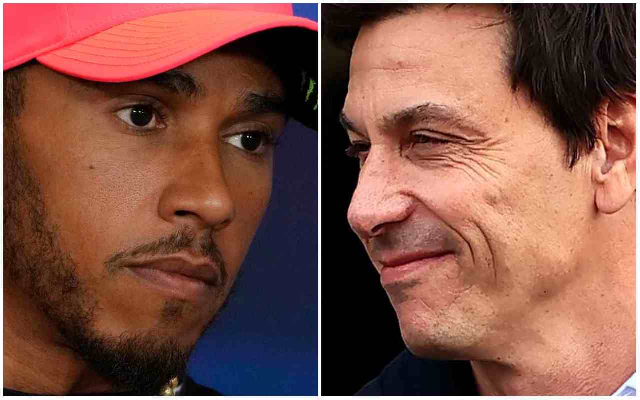 Lewis Hamilton Toto Wolff Mercedes (LaPresse)