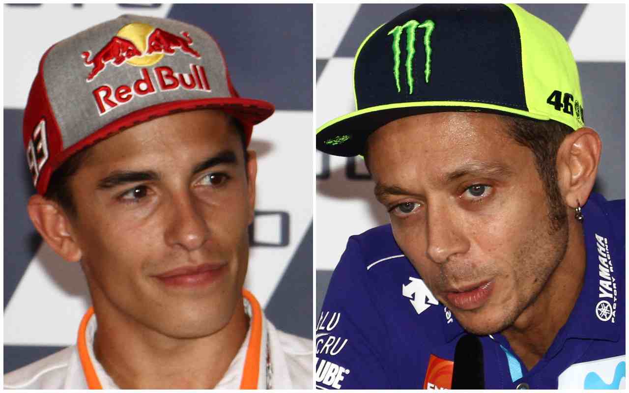 Marc Marquez Valentino Rossi (LaPresse)