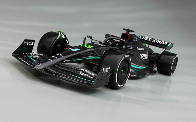 Mercedes W14 (Twitter)