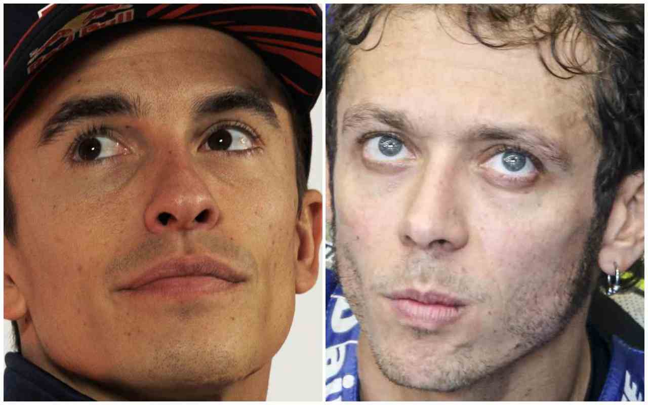 MotoGP Marc Marquez e Valentino Rossi ancora ai ferri corti (ANSA)