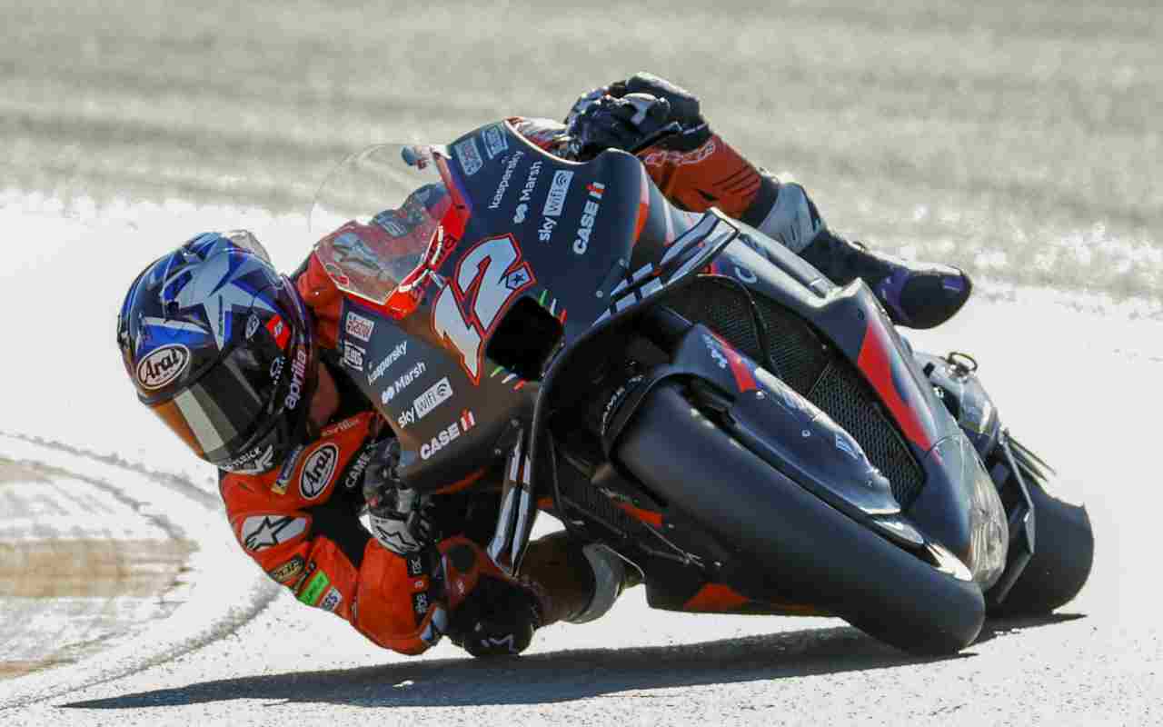MotoGP Aprilia (ANSA)
