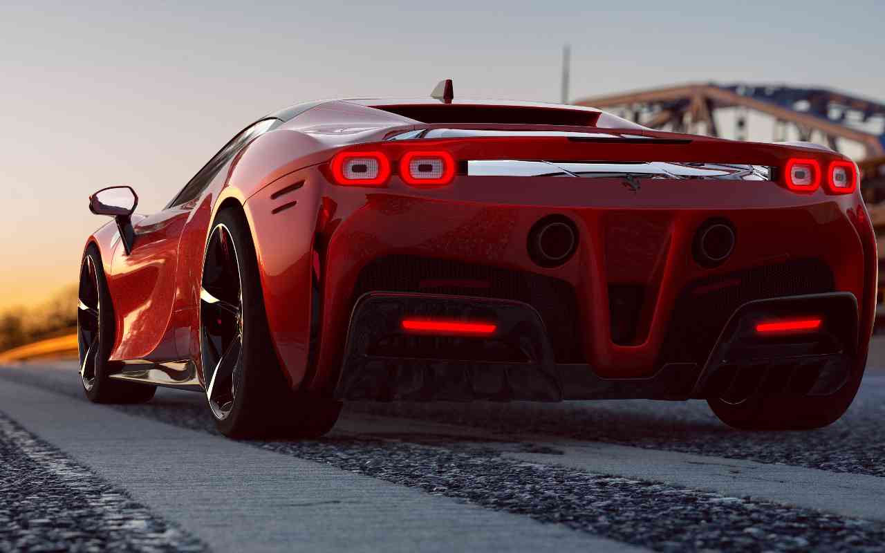 Supercar Ferrari (Adobe Stock)