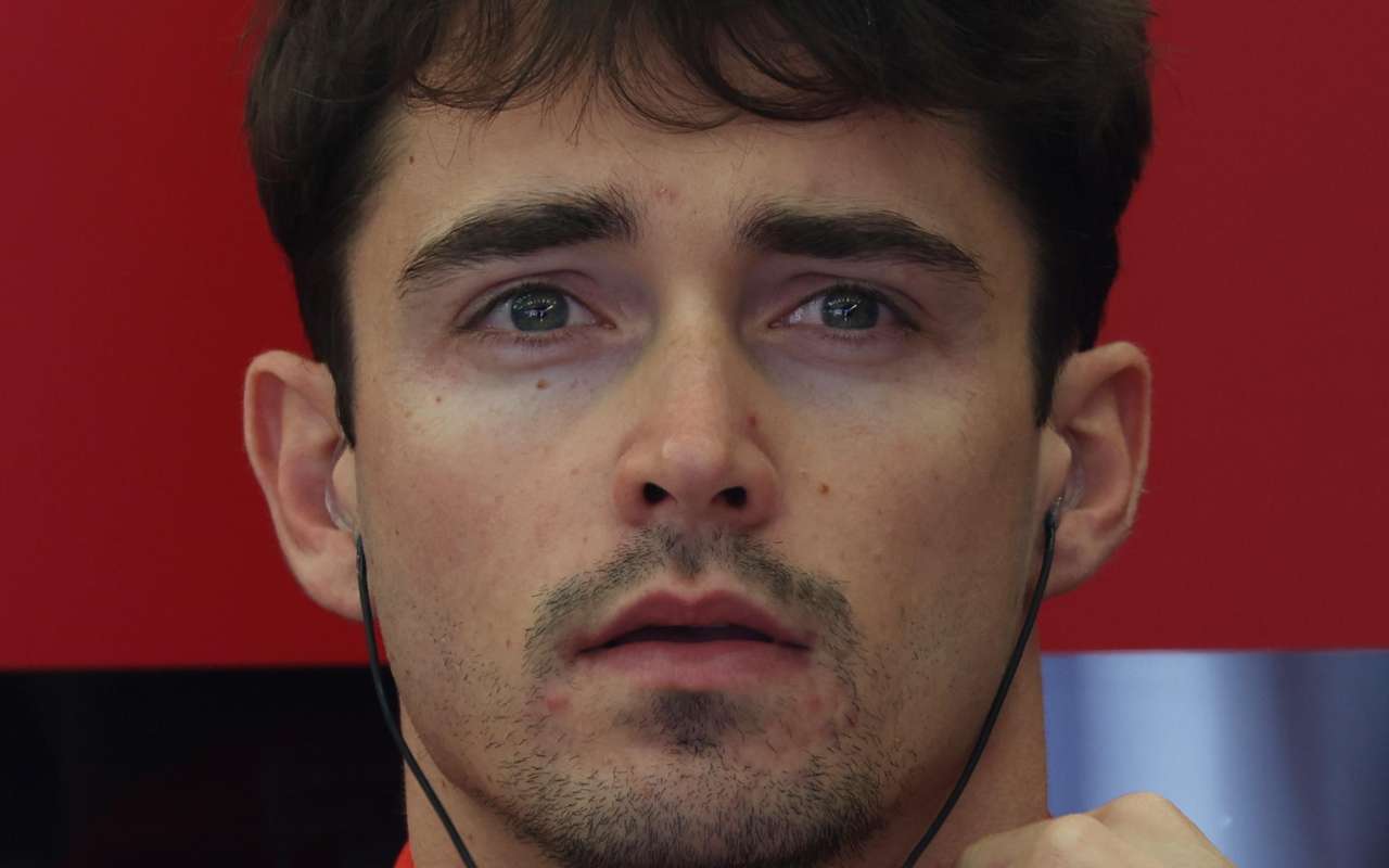 Il pilota Ferrari Charles Leclerc