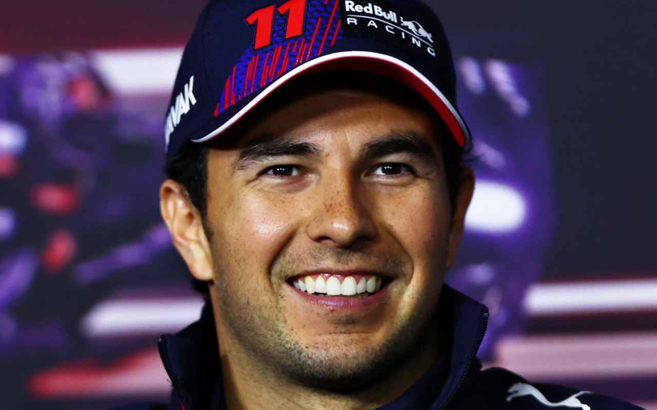 Il pilota Red Bull Sergio Perez (Ansa Foto)