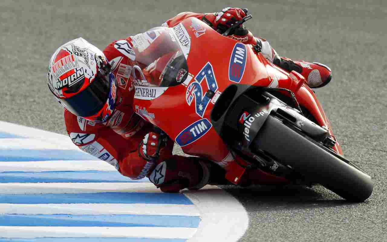 MotoGP Casey Stoner Ducati (ANSA)