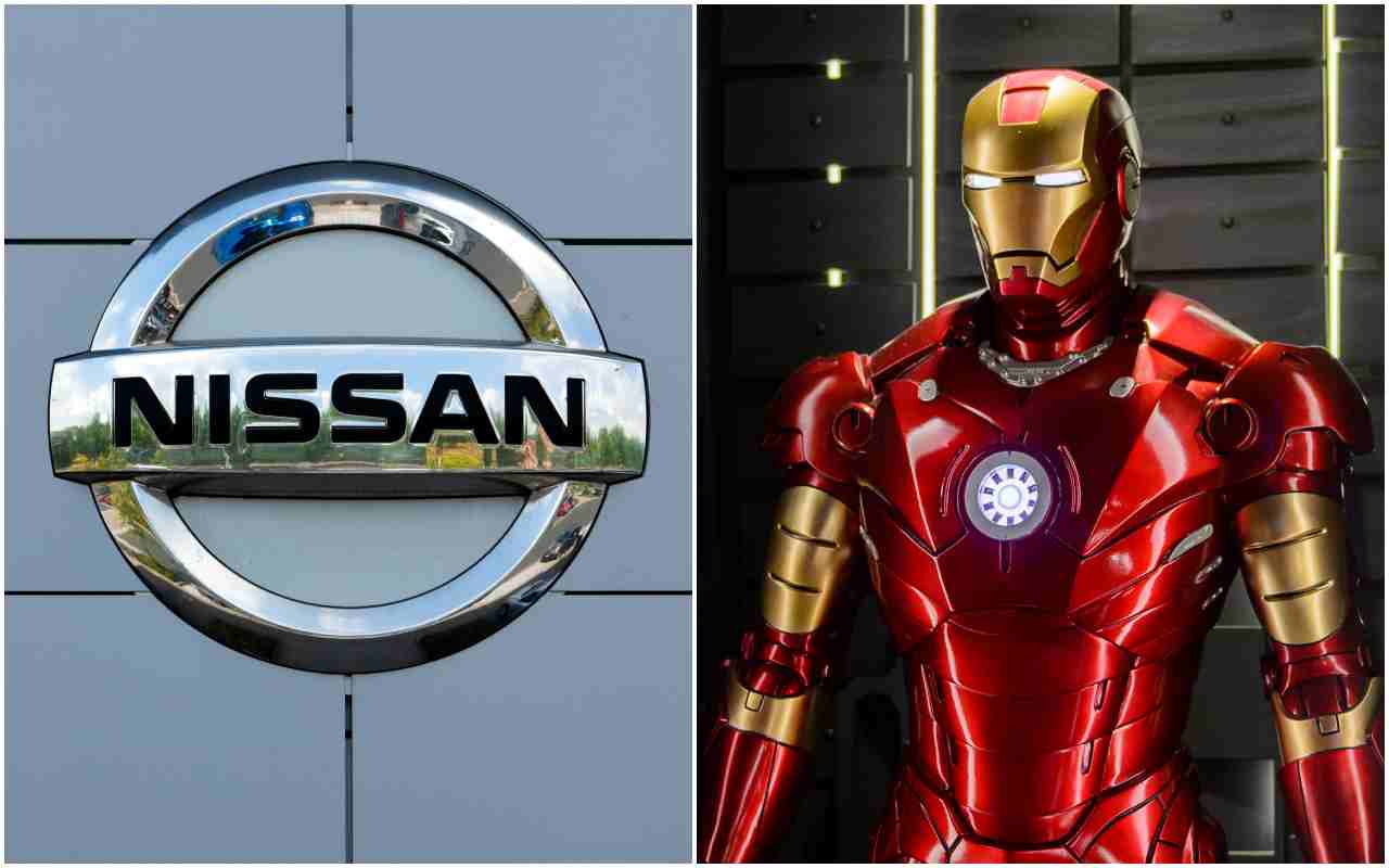 Nissan e Iron Man (AdobeStock)