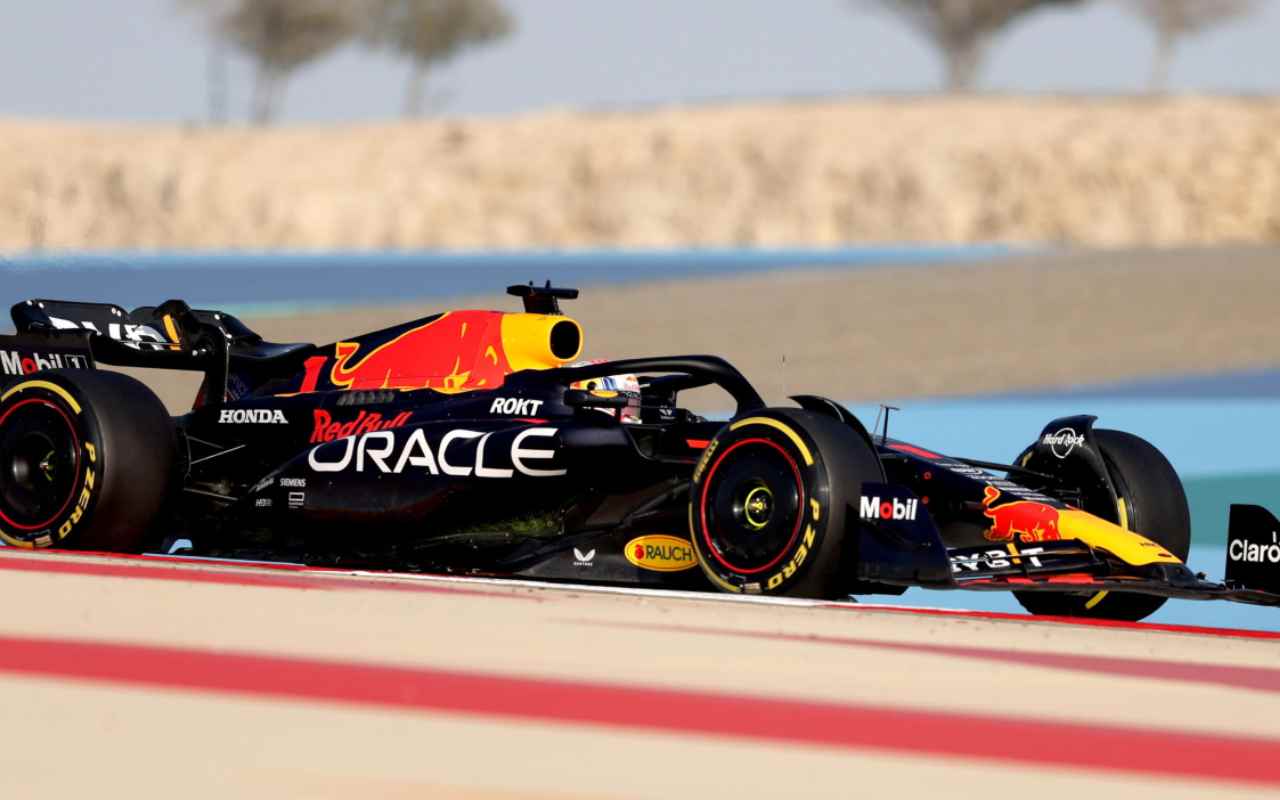 Max Verstappen su Red Bull (Ansa Foto)