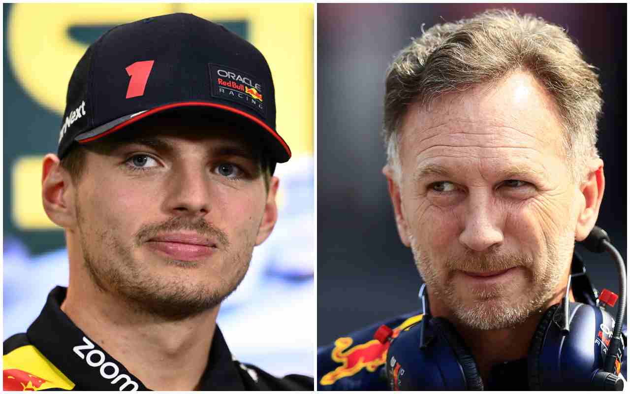 Red Bull, Horner e Verstappen (ANSA)