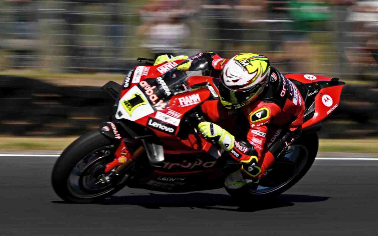 SBK Bautista Ducati (Ansa Foto)