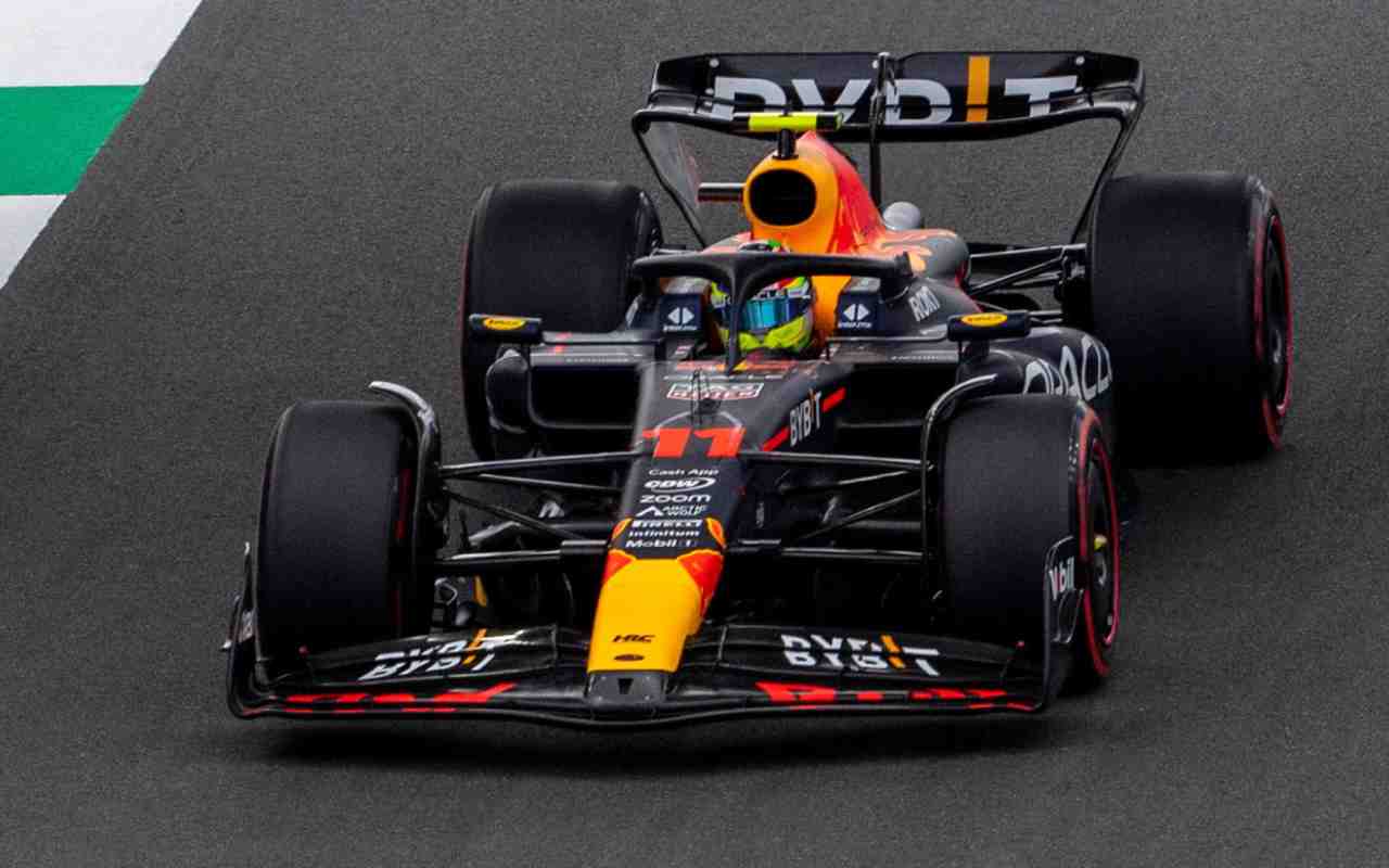 Sergio Perez su Red Bull