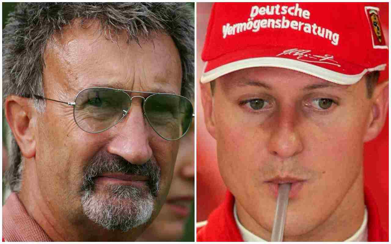 Eddie Jordan Michael Schumacher (Ansa Foto)