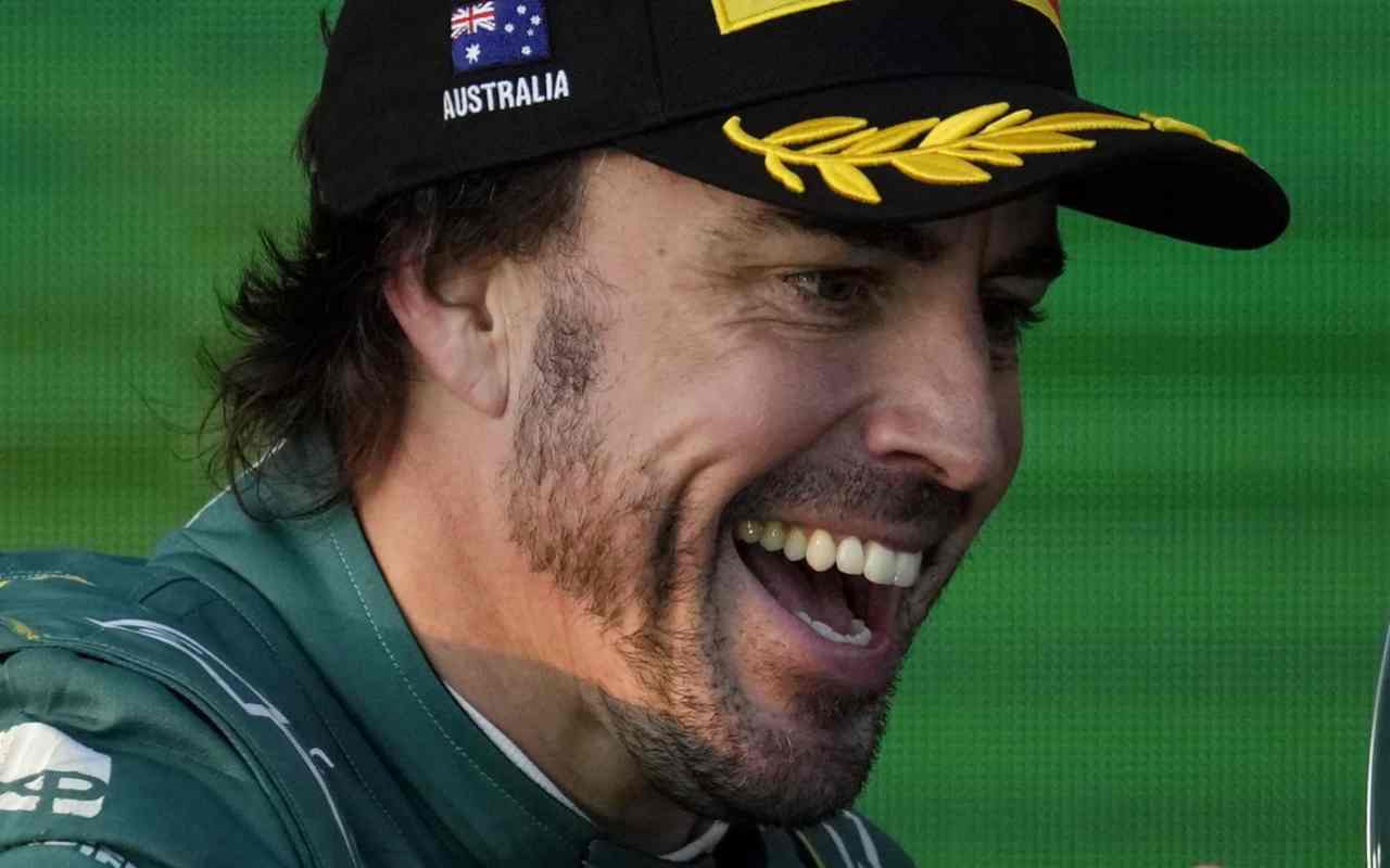 Fernando Alonso Aston Martin (Ansa Foto)