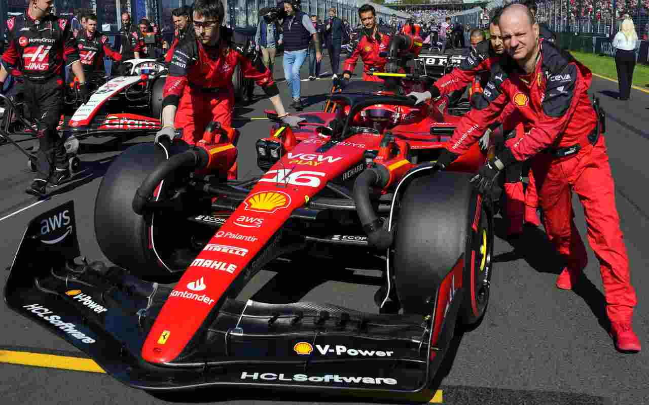 Leclerc Ferrari F1 (Ansa Foto)