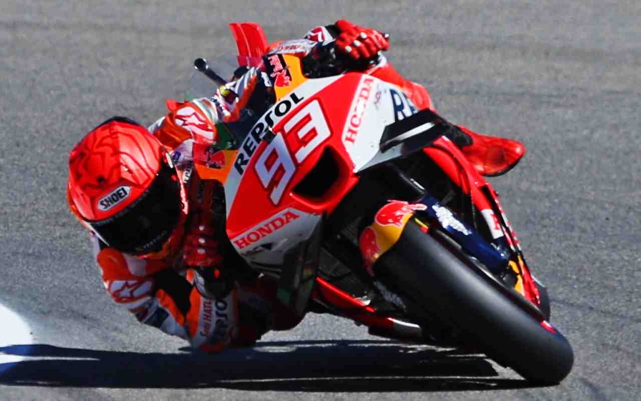 MotoGP Honda Marquez Spagna (Ansa Foto)