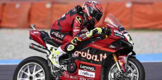 Superbike Alvaro Bautista su Ducati (ANSA)