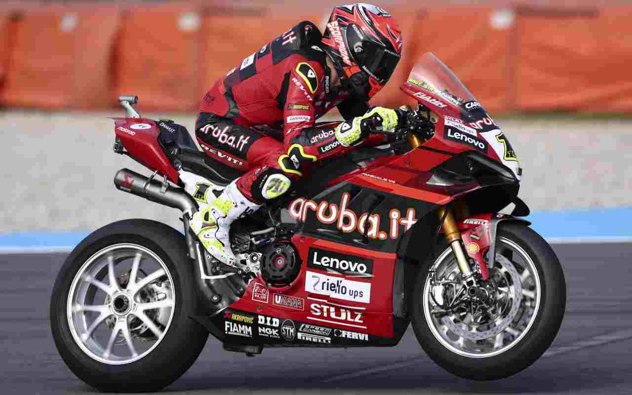 Superbike Alvaro Bautista su Ducati (ANSA)