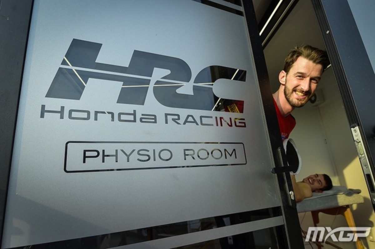 Il medico ufficiale della Honda Motocross Filippo Camaschella