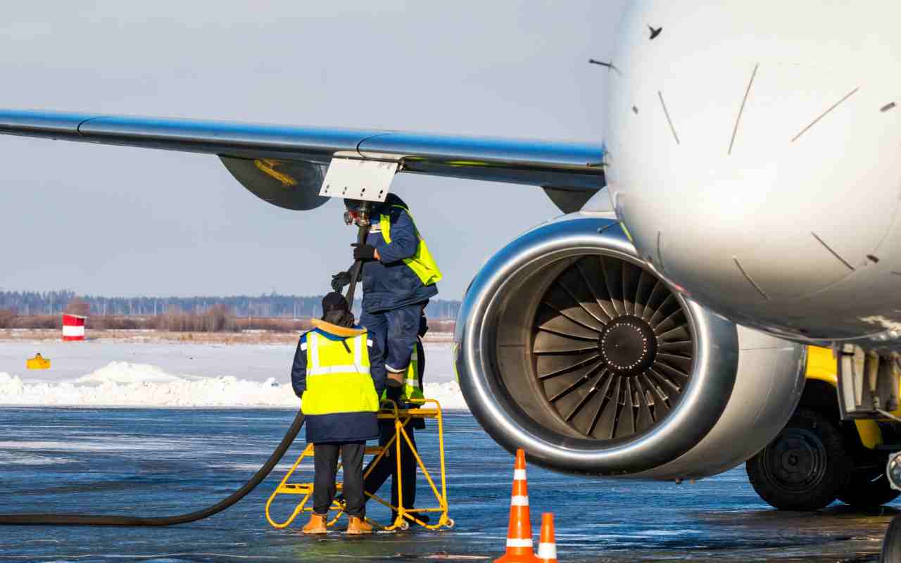 Quanto costa il pieno in un aereo