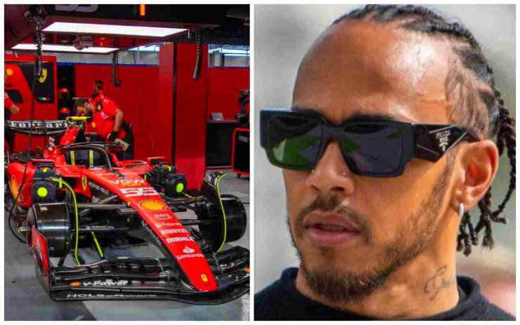 F1 Hamilton Ferrari accordo vicino