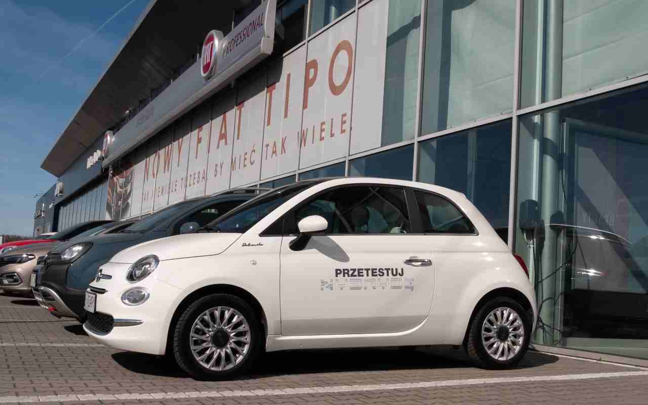 Promo FIAT 500 ibrida