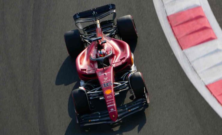 Ferrari SF23 in azione