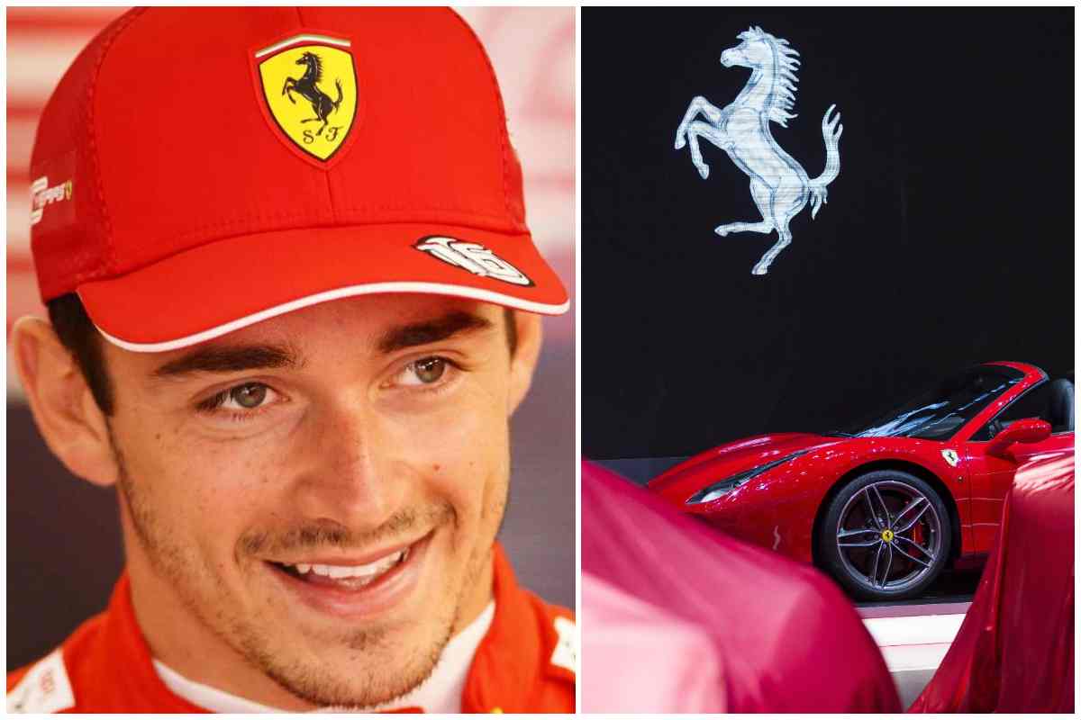 La passione di Leclerc per le Ferrari