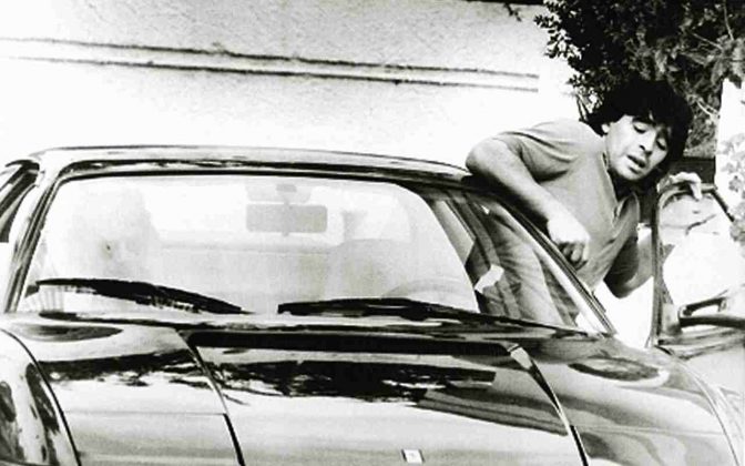L'auto di Maradona