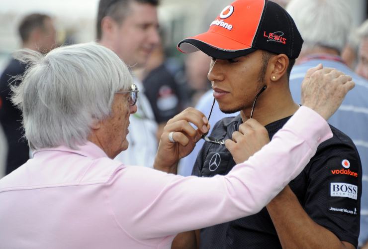 La bordata di Ecclestone ad Hamilton