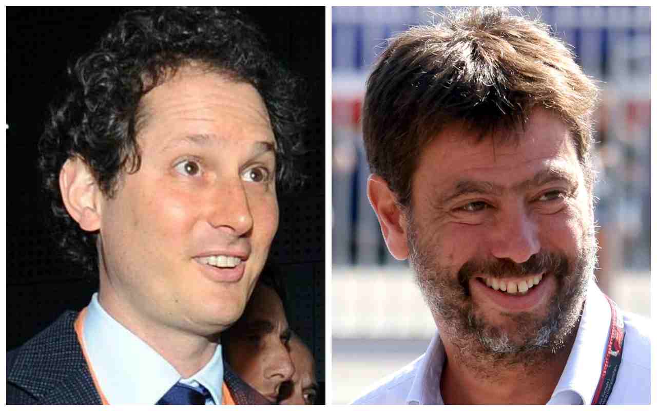 John Elkann Andrea Agnelli (Ansa Foto)