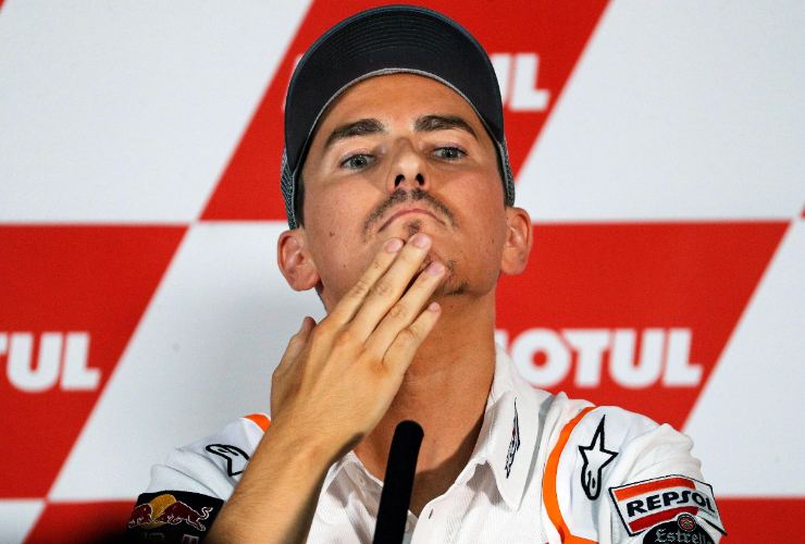 Jorge Lorenzo ai tempi della Honda