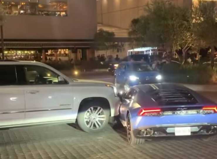 Lamborghini Huracan incidente (Instagram)
