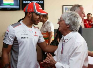 Bernie Ecclestone irride Hamilton: