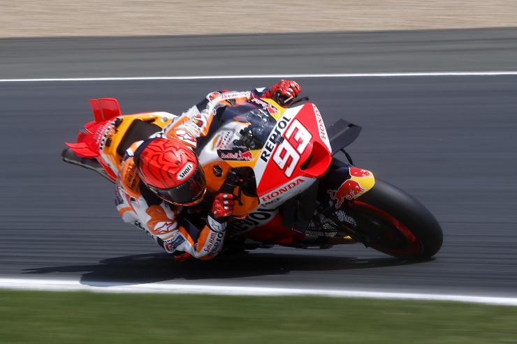 Marc Marquez e venti di crisi con la Honda