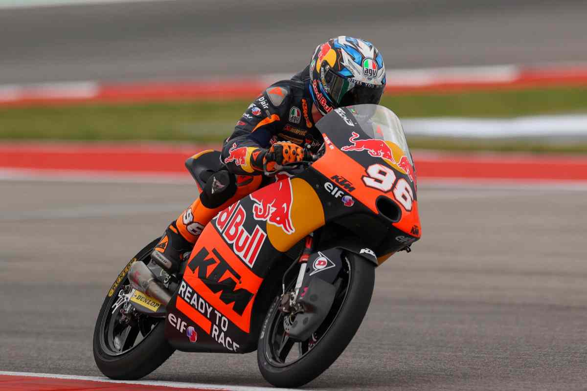 Moto3 Daniel Holgado domina (ANSA)