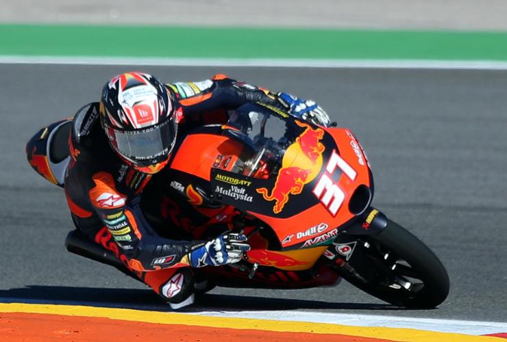 Acosta in sella alla Moto2 nel 2023