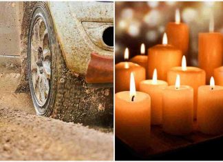 Rally lutto terribile