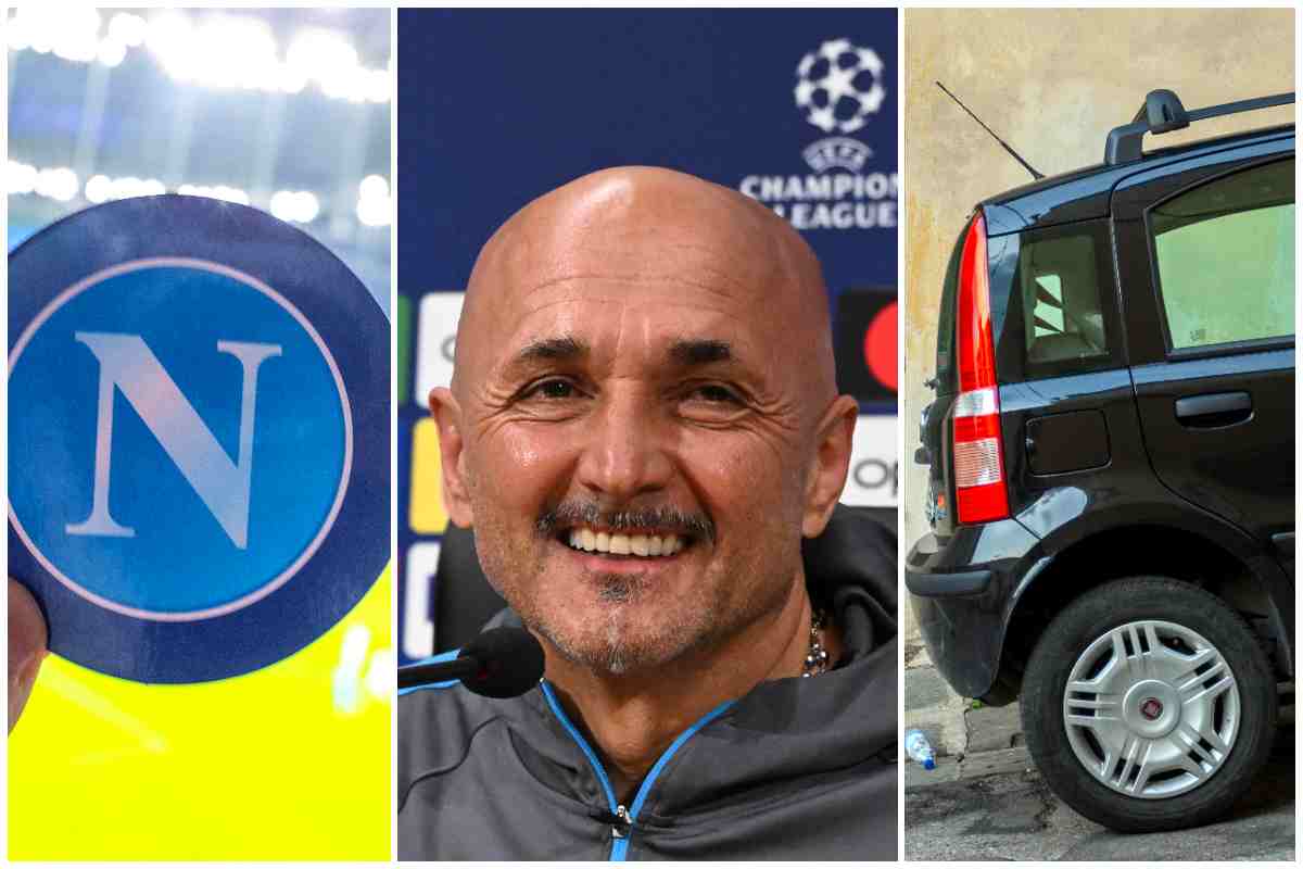 La FIAT Panda di Luciano Spalletti