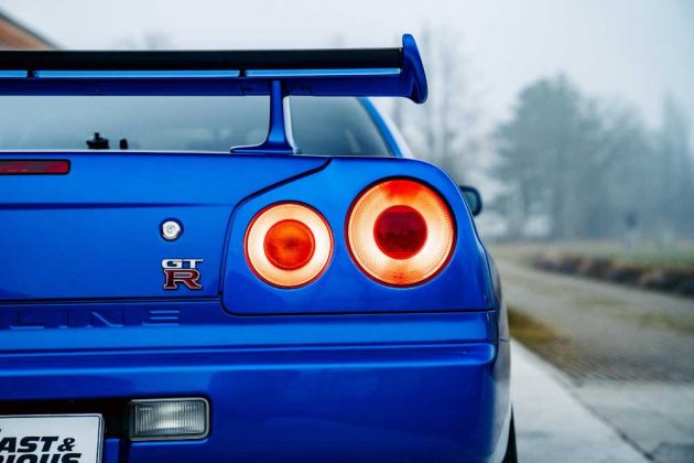 La Nissan Skyline R34 GT-R di Paul Walker