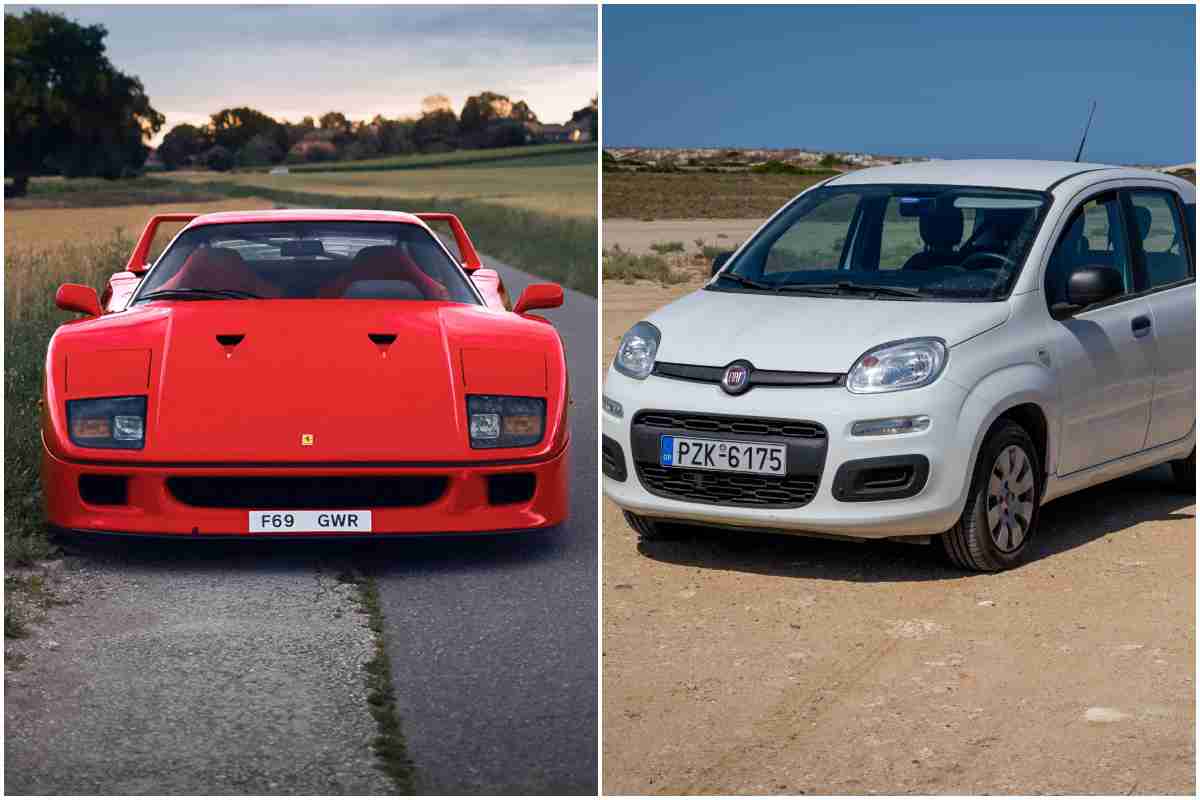 Quante FIAT Panda per comprare una Ferrari?