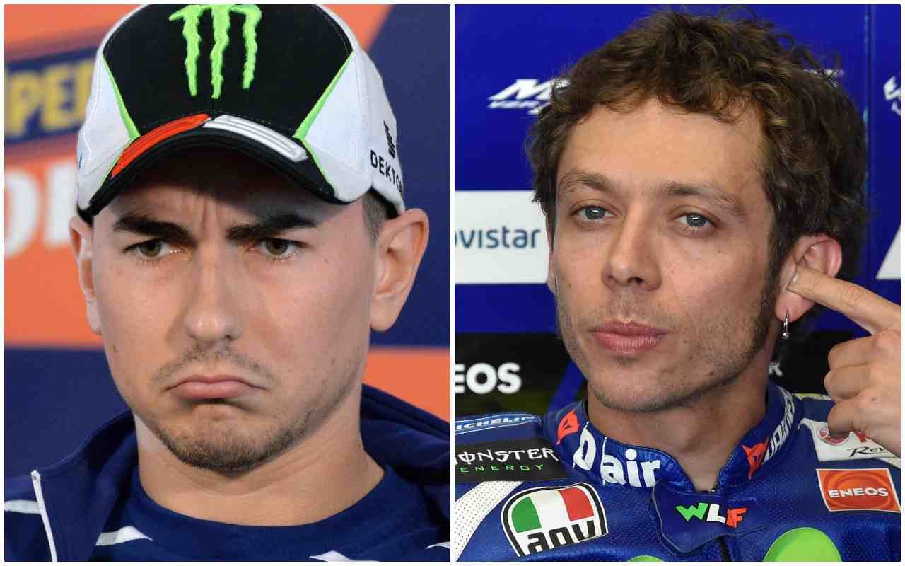 Valentino Rossi e Jorge Lorenzo sul 2015