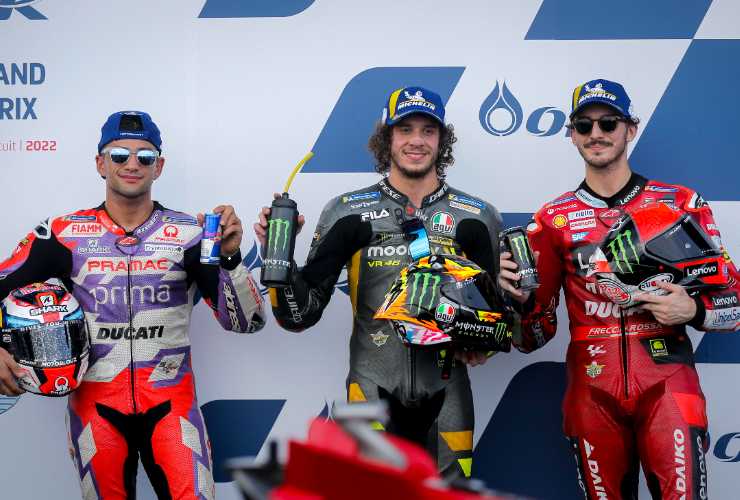 La sfida tra Bagnaia e Bezzecchi nel 2023