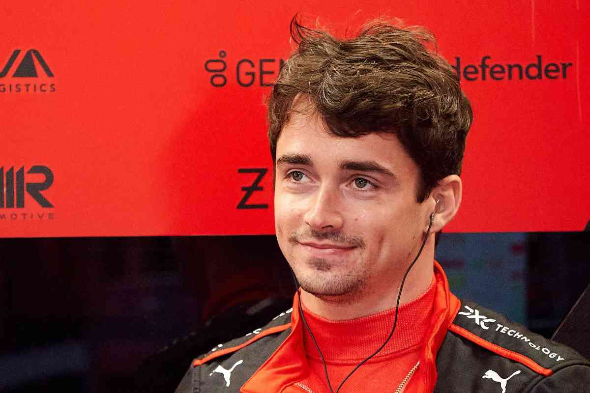 Primo piano Charles Leclerc