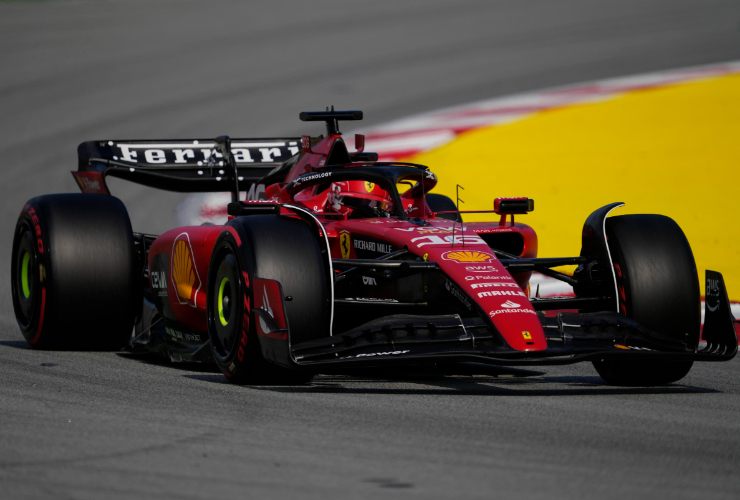 Leclerc nel GP di Spagna