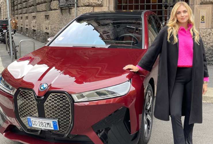 Ferragni e la BMW X7