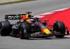 F1 Max Verstappen in azione a Barcellona