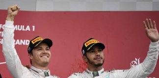 F1 Nico Rosberg e Lewis Hamilton