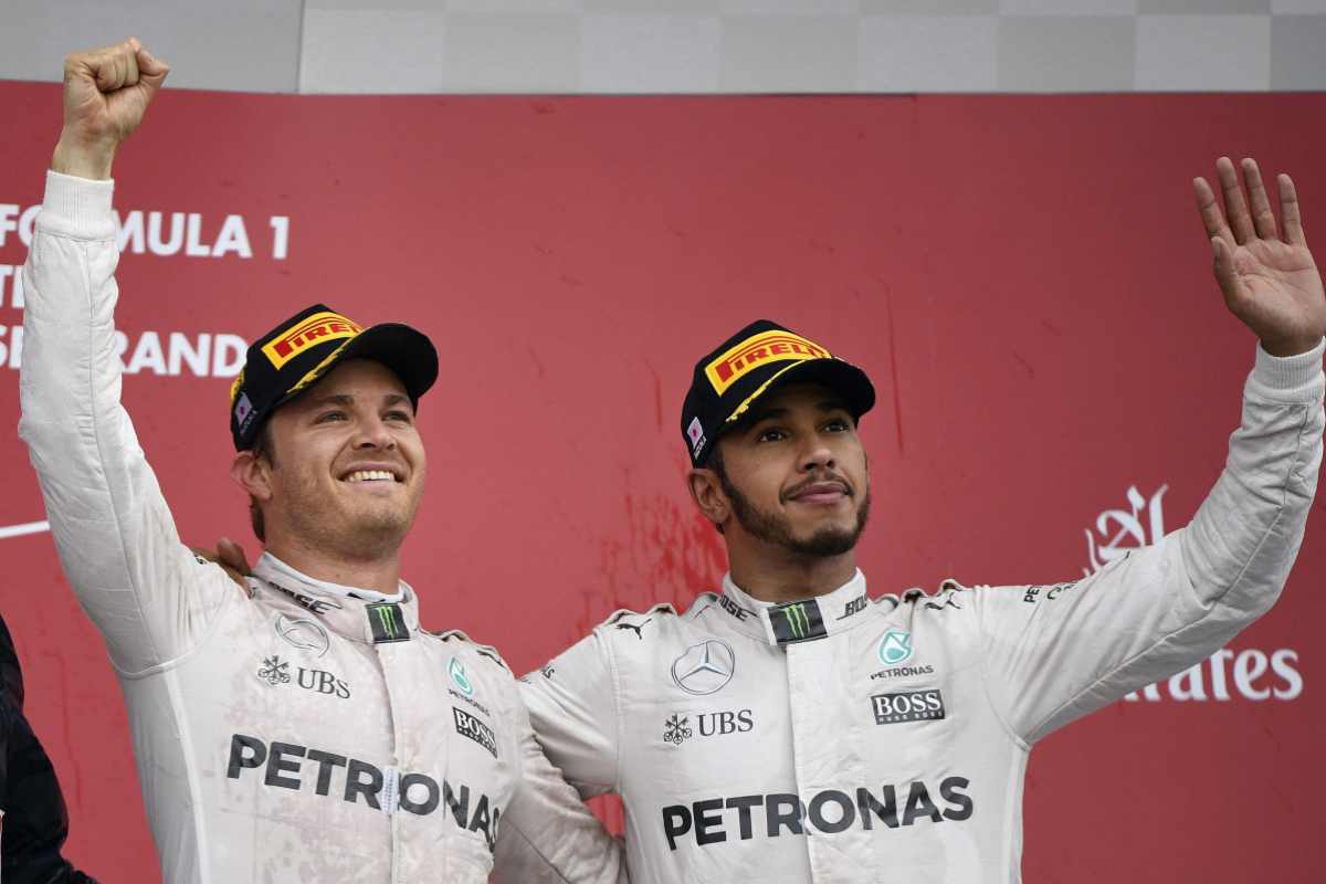 F1 Nico Rosberg e Lewis Hamilton
