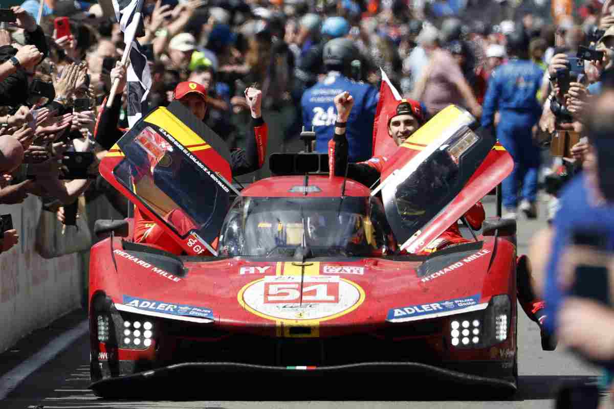 Ferrari 499P sbanca Le Mans