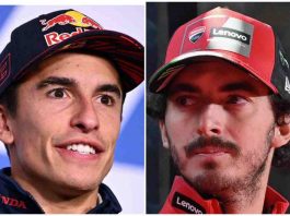 Bagnaia lancia la sfida a Marquez